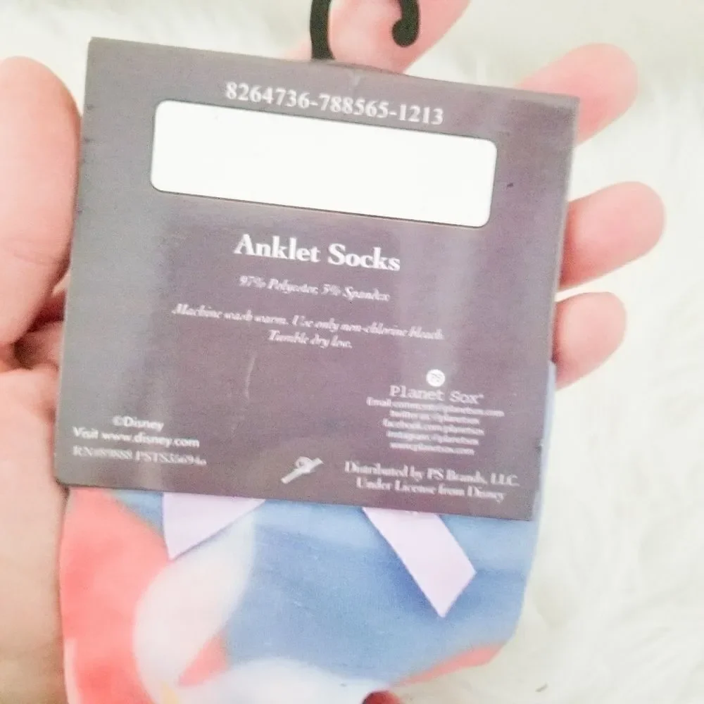 Disney  socks little mermaid Ariel socks NWT